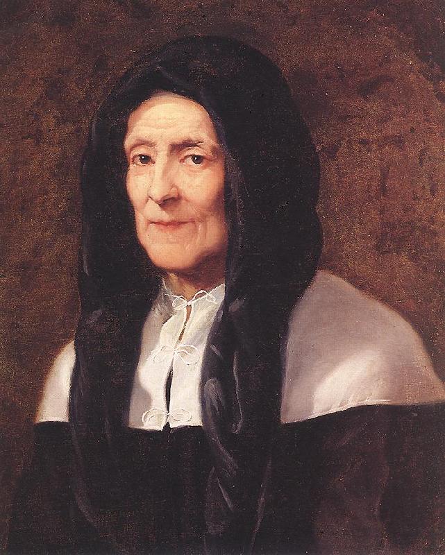 PUGET, Pierre Portrait of the Artist's Mother af